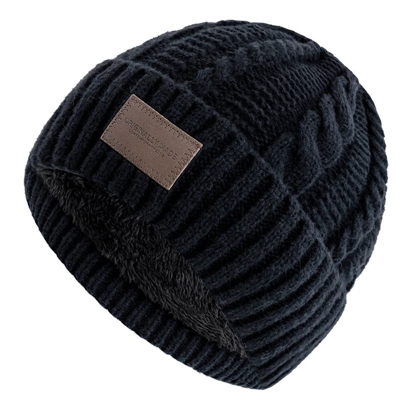 New Couple Beanie Fashion Winter Hats For Men Women Keep Warm Dandy Hats Outdoor Knit Cap