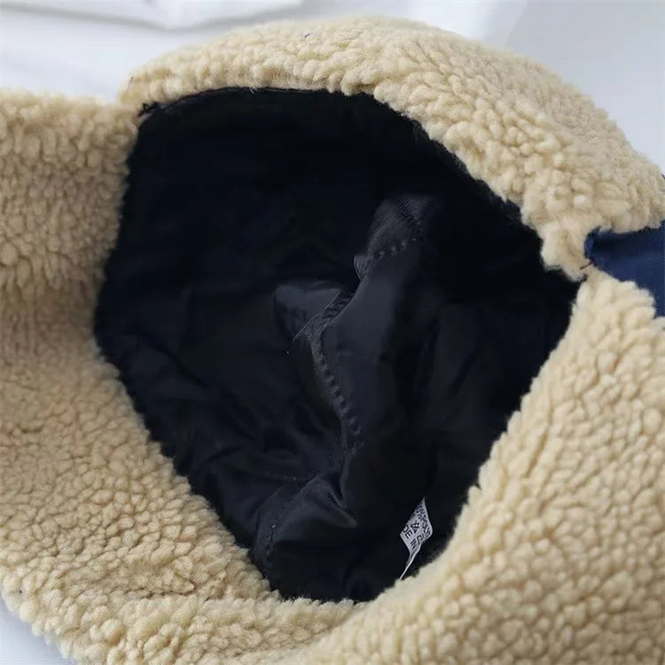 Unisex Winter Hats with Ear Flaps Cotton Trapper Hat Aviator Windproof Ski Cap Buckle Closure Ushanka Outdoor