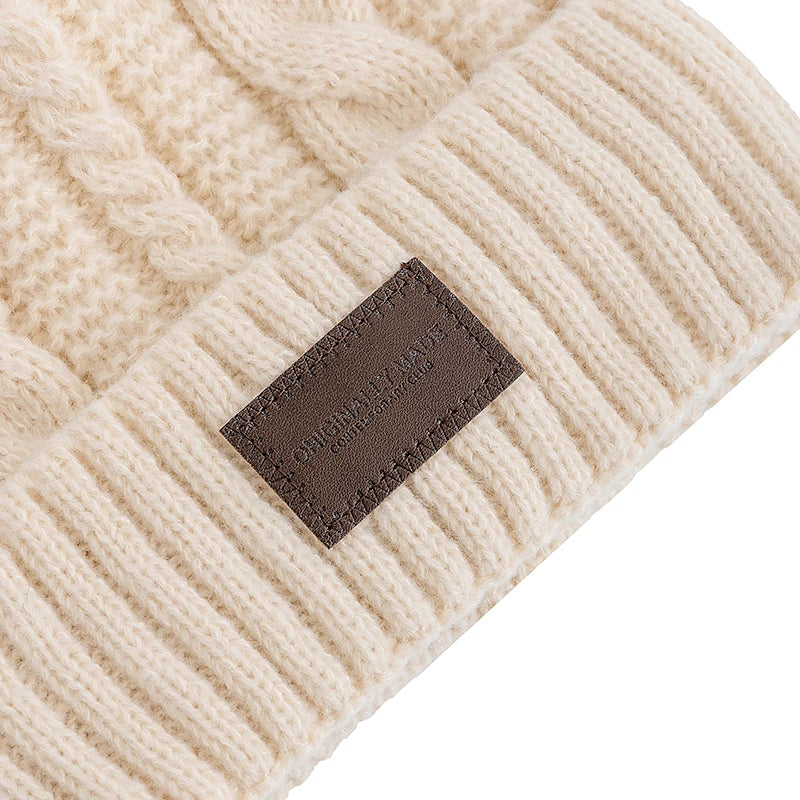 New Couple Beanie Fashion Winter Hats For Men Women Keep Warm Dandy Hats Outdoor Knit Cap