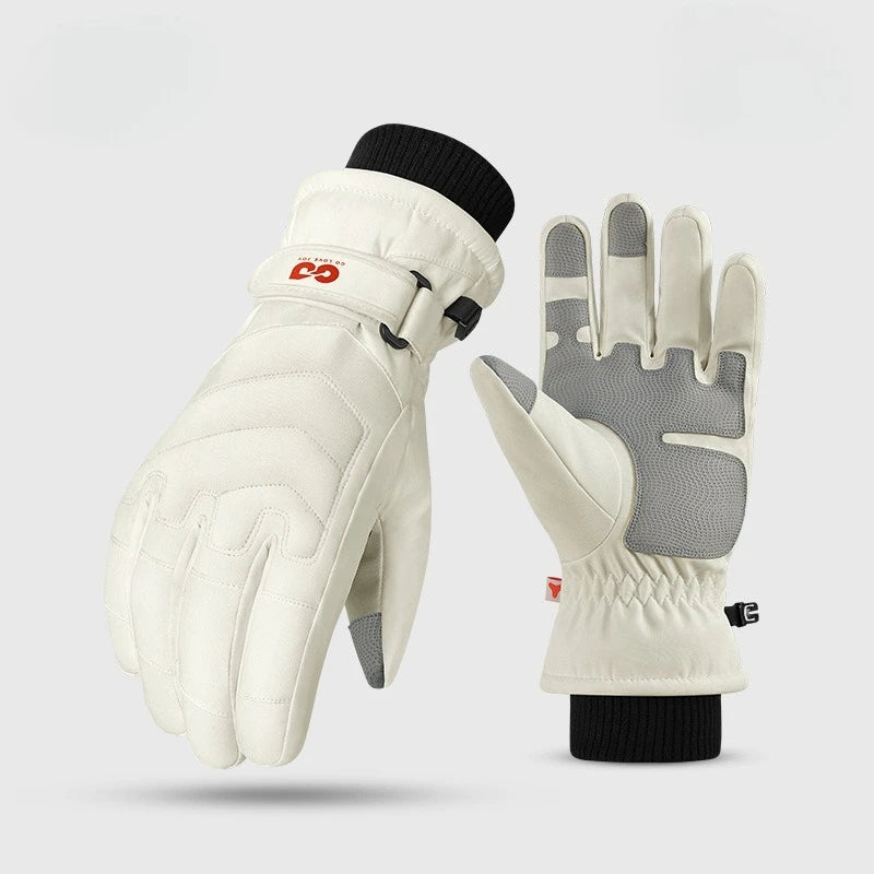 New Winter Thermal Ski Gloves Waterproof Snowboard Touchscreen Anti-Slip Cold Motorcycle Riding Insulated Warm Driving Gloves